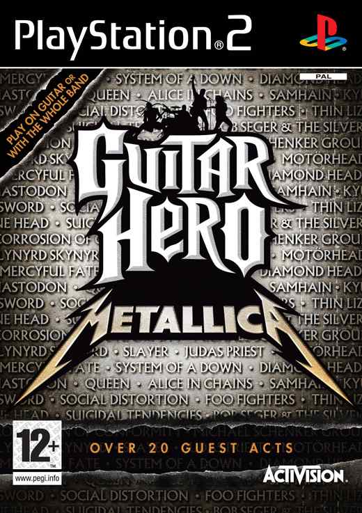 Guitar Hero Metallica Sas Ps2